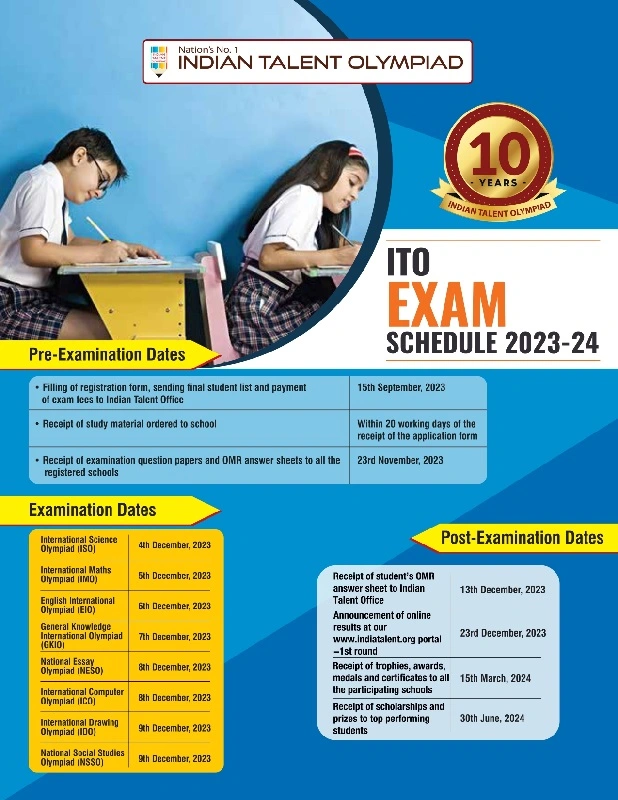 Olympiad Exam Schedule