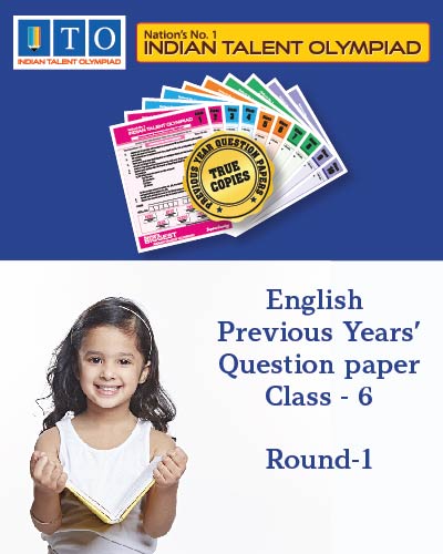 English Privous Year Question Paper Class 6