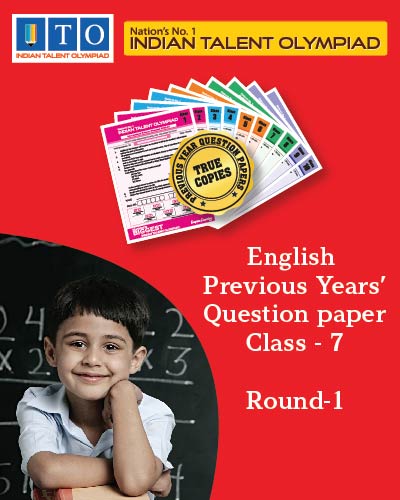 English Privous Year Question Paper Class 7