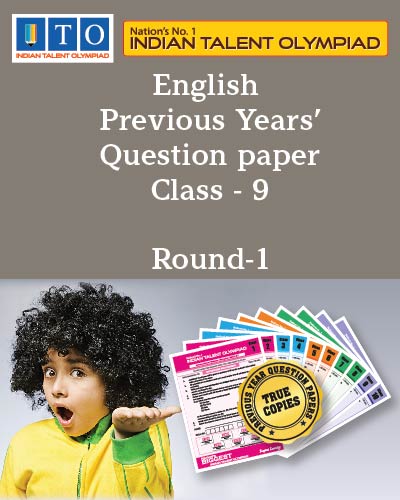 English Privous Year Question Paper Class 9