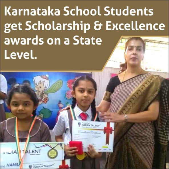 ITO Karnataka School Students Get Scholarship And Excellence Awards On A State Level